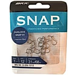 BKK Duolock Snap-51 Klips No:1 (12'li Paket)