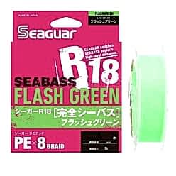 Seaguar Flash Green PE 8 Örgü Spin İp Misina 150mt Açık Yeşil