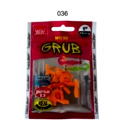 Lucky John Micro Grub 1'' (2.5cm) Silikon Yem 15'li Paket 036