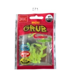 Lucky John Micro Grub 1'' (2.5cm) Silikon Yem 15'li Paket 071