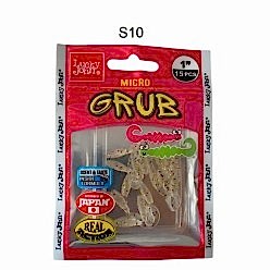 Lucky John Micro Grub 1'' (2.5cm) Silikon Yem 15'li Paket S10