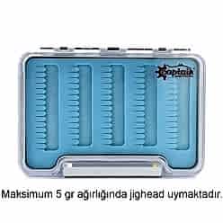 Captain 7202 Profesyonel Lrf Jighead Kutusu 13.8x9.6x1.5cm