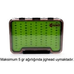 Captain 7201 Profesyonel Lrf Jighead Kutusu 13.8x9.6x1.5cm