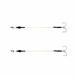 Balzer 13936 Silikon Yemler İçin Çelik Telli Rigs 7cm 2'li Paket 50-300gr Zokalar İçin