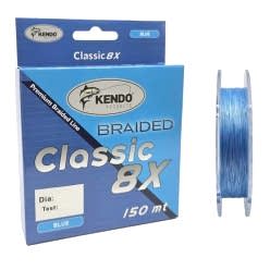 Kendo Classic 8X 150m 0,12mm Blue Örgü İp Misina