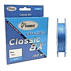 Kendo Classic 8X 150m 0,16mm Blue Örgü İp Misina