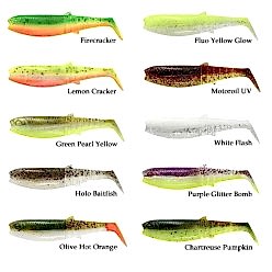 Savage Gear Cannibal Shad 8cm 5gr Silikon Yem İğnesiz (Adet)