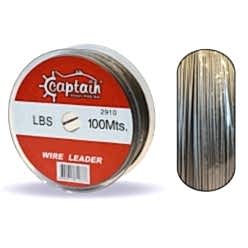 Captain 2910 Çelik Tel 100mt 60lbs Steel Wire Leader