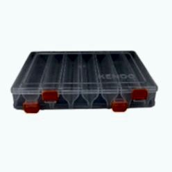 Kendo Çift Taraflı Maket Yem Kutusu 14 Gözlü 27x20.5x4.7cm (Max 16.5cm maketler için)