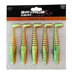 Savage Gear Gobster Shad 11.5cm 16gr Silikon Yem Firecracker (5'li Paket) İğnesiz