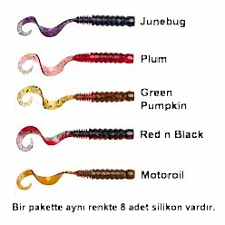 Savage Gear Pro Grub 5cm 0.8gr Lrf Silikon Yem (8'li Paket) İğnesiz