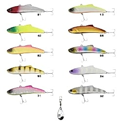 Kendo Zero Arise SH Vib 83S 83mm 26gr Sinking Maket Yem (Kaşıklı)