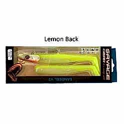 Savage Gear Sandeel V2 18cm 86gr 2+1 Lemon Back Silikon Suni Yem